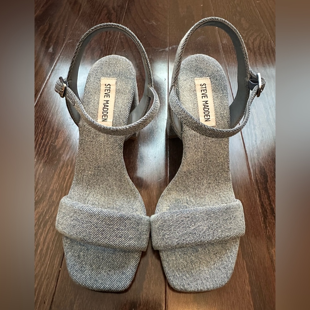 Steve Madden Denim Heels